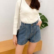 ELYCLOTH | AURORA SHORT PANTS | PREMIUM WOMEN'S HIGH WAIST JEANS HOT PANTS