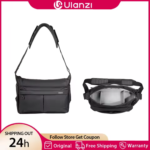 Ulanzi U023 13L Urban Daily Shoulder Bag for Canon Nikon Sony Camera DSLR Smartphone Lens Photograph