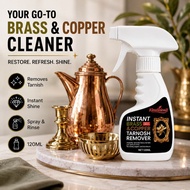 【Fast Rust Removal】120ML Brass Rust Remover Cleaning  Brass Polish /Metal Cleaner/Rust Remover/Brass