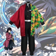 Demon Slayer cos Clothing Tomioka Giyuu Haori Jacket Demon Slayer Tomioka Giyuu Full Set cosplay Cos