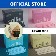 【HEADLOOP】Callie 4 Ply Premium Surgical Face Mask Headloop Design (Hijab Friendly) 50pcs