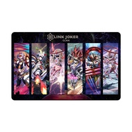 Link Joker Clan Playmat and Mousepad| Cardfight Vanguard TCG| MTG| yugioh.| 24"x15.8"| Non Slip|