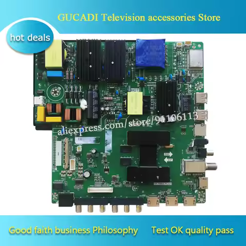 For LCD TV motherboard TP.T960X.PC821 B18063384-0A00055 good working