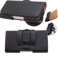 AT/👜Elderly Mobile Phone for Men Mobile Phone Belt Pouch Wear Belt Waist Hanging Horizontal Mini Ultra-Thin Single Layer