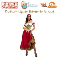 European Gypsy Costume Austria Bavarian Octoberfest Germany Germany Women Adult National Clothes