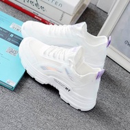 slip on sandal woman sandal perempuan flat sandal women Summer Women's White Flat Mesh Sneakers - Br