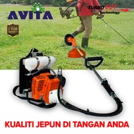 APACHE/BRAVADO/WISEN BG328 | Heavy Duty Mesin Potong Rumput | Backpack Brush Cutter | Grass Trimmer 