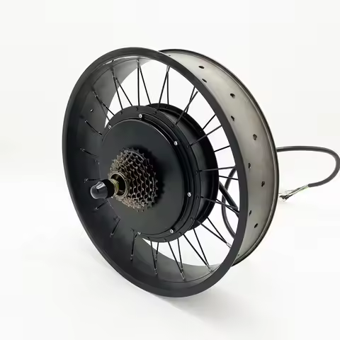 Ebike 48V-72V 3000W-5000W Fat Wheel Rear dropout 175/190mm with 7-speed free wheel 20'' 24'' 26''x4.