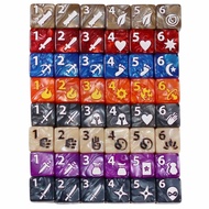 Game Dice DND Dice Color Teaching Aid Royal board Game Accessories