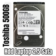 Hdd Hardisk Laptop PS Playstation 500gb 2.5 Sata Toshiba hdlsat50