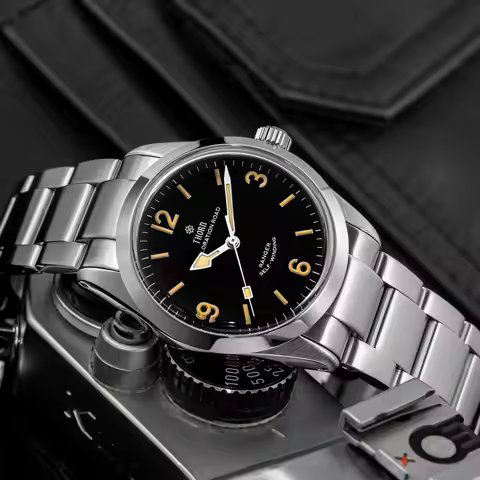 THORN T003 Mechanical Wristwatches PT5000 Automatic Movement Sapphire Luminous 10Bar Waterproof Stee
