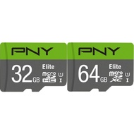PNY Elite U1 MicroSD Flash Memory Card 32GB/64GB
