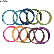 AUDRA Colorful Rainbow Badminton String, Elastic Colorful Badminton Racket Strings, Badminton Line A
