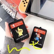 （全場最平🔥早鳥預訂優惠）寵物小精靈 比卡超 超級馬里奧 super mario pokemon pikachu 任天堂 switch nintendo sd卡 遊戲卡 記憶卡造型耳機套  1 2 p