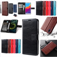 OPPO A7 A5S A12 A5 A3S A12E A12S AX5S F11 PRO A9 A11 X A5 A9 2020 Silicone leather anti-drop explosion-proof soft edge wallet card magnetic buckle with hand rope mobile phone case
