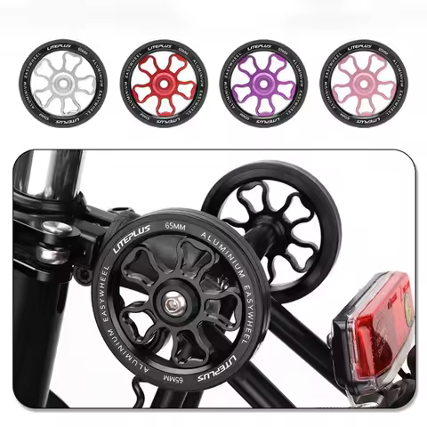 Litepro easywheel 70mm for brompton push wheel new easywheel