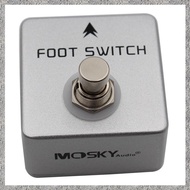 Foot Switch Lockable Effect Pedal Tap Tempo Switch Pedal Guitar Single Tap Efect Pedal Audio Channel