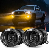 OFFROAD GAMERS Amber LED Fog Lights Assembly for 2016-2023 Toyota Tacoma, 2014-2023 4Runner, 2014-20