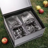 Hot  Glass Cup Liquor Cup Whiskey Cup Luxury High-Quality Gift Box Set for Home Commercial Hotel Use