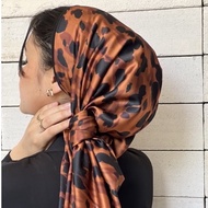 Elenoir.my: Daring 44” square satin silk