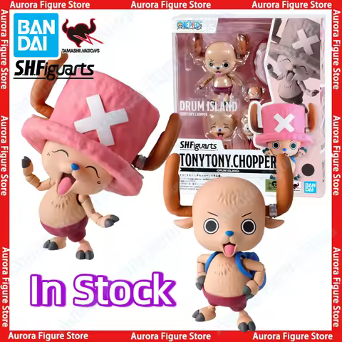In Stock Bandai One Piece S.H.Figuarts SHF Tony Chopper Luffy Jewelry Bonney Drum Island Anime Actio