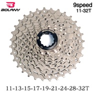 [Ready Stock]Spot-BOLANY Bolany 9 Speed Cassette 11-32T Freewheel Mountain Bike Flywheel Sprocketmou