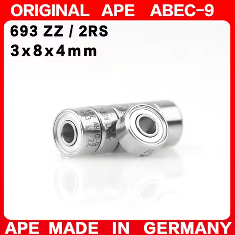 10-200PCS Germany ABEC-9 Bearing 693 ZZ 2RS 3x8x4 mm 693-2RS 693ZZ Z RS LB LU - 2Z Miniature Precisi