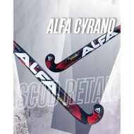 ALFA CYRANO HOCKEY STICK WITH CARBON AND GLASSFIBRE