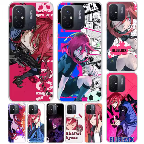 Blue Lock Chigiri Hyoma Cover For Xiaomi Redmi 14C 13 13C 12 12C 10 10C 9 9C 9T 9A Phone Case 10A 8A