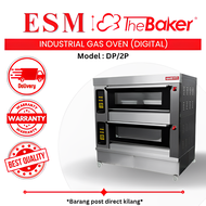 The Baker Industrial Gas Oven (Digital Control) \ Oven Industri