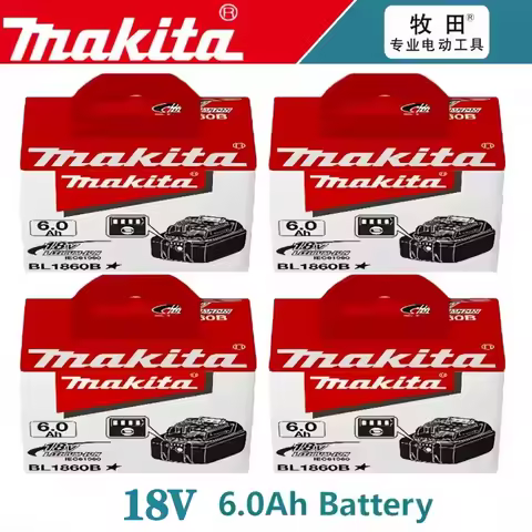 HOT Genuine 18V Makita Replacement Lithium Battery 5Ah 6Ah Makita Battery BL1840 BL1830B BL1850B BL1