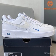 Air Force 1 07 LV8 White Deep Wharf Blue fb8971-100 AF1 White Blue-Premium Version Full Box OV53 FJW