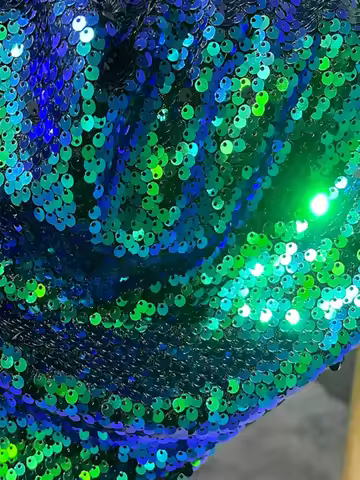 Aurora adient iny Star Baund Decorative Fabric Unique Creative High-end Clothing Design Material Spa