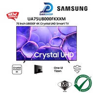 2025 Samsung Smart TV 75 Inch 4K Crystal UHD U8000F 75" Smart TV Murah Television 电视机 電視機 UA75U8000F