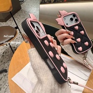 New Product#满屏爱心iPhone17手机壳苹果16Pro软胶15/14/13/12 Cartoon xr Soft 7p/6sp12Y