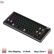 【 LCG5】-83 Keys Aluminum Mechanical Keyboard Kit Wired RGB Hot Swap Custom Metal Multifunction Gamin