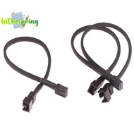 [spring-t] 1Pc Fan Splitter Cable 4pin Adapter Cable 1 to 1 2 3 4 Computer CPU Fan Splitter PC Fan E