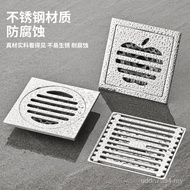 Sewer sus304 Toilet Bathroom Floor Drain Toilet Floor Drain Thickened Stainless Steel Copper Deodora