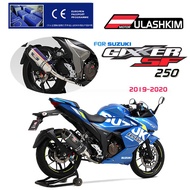 GIXXER250 SF250 Exhaust Slip On For SUZUKI GIXXER 250 GIXXER SF250 Muffler Escapes Sliencer