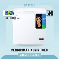 Chest Freezer Rsa Cf-210 Chest Freezer Box 200 Liter Garansi Resmi