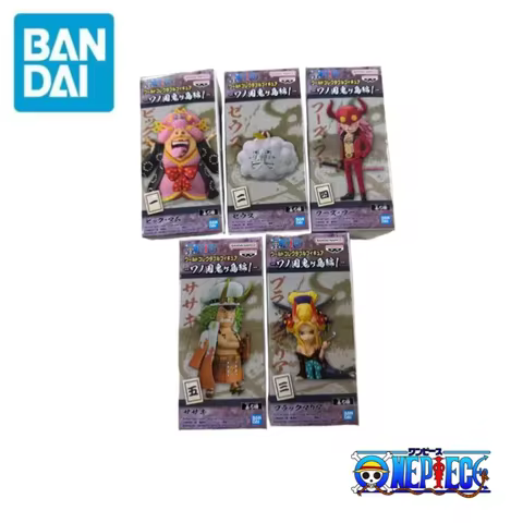 In Stock Original Bandai One Piece Banpresto Wcf Holiday Gifts 100% Genuine Charlotte Linlin Zeus Bl