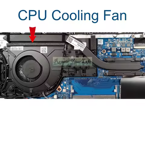 CPU Cooling Fan for HP 250 255 G10 TPN-Q287 15-fc 15z-fc000 fc0082au fc0083au fc0106au Laptop Cooler