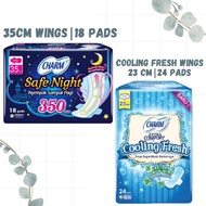 Bundle Hemat Pembalut Charm 35 cm 18 pads dan Pembalut Cooling Fresh