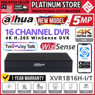 Dahua NEW 2.0MP 5.0MP 16 CH Channel 1080P 16CH CCTV DVR H.265 Recorder XVR1B16H-I/T Support 2 Two Wa