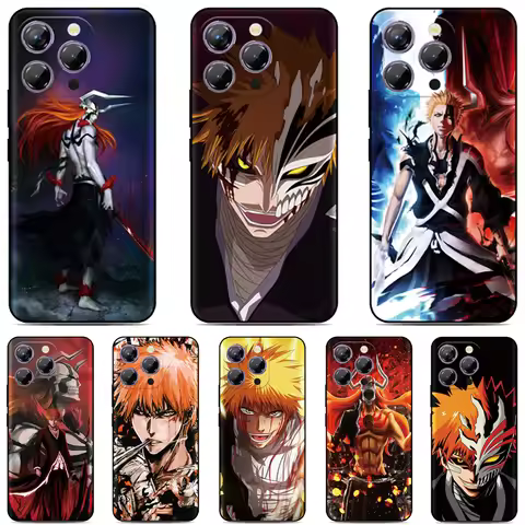 Bleach Anime Cover For Sharp Aquos R10 R9 R8 R8s Pro R2 R3 Air Zero6 Wish 5 4 Sense 10 9 8 6 6s 3 Li