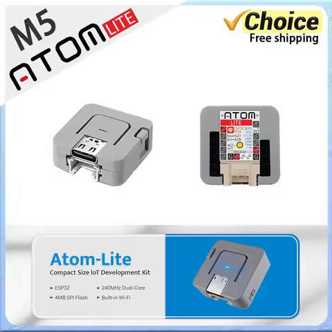 M5Stack Atom Lite ESP32 Embedded Intelligent Development Board 3D Antenna with Wi-F for IoT Convenie