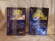 💥留意內文💥 七龍珠 DragonBall Z 餅咭 龍珠 超 Heroes 英雄篇 英雄編 餅卡 Part 1 布洛尼 鐳射卡 兩張 ( Shf Battle Spirits BS CB Ganba