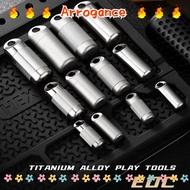 ARROGANCED Sealed Capsule, Waterproof Mini Titanium Alloy Storage Box,  Portable Ultra-light Pill Co