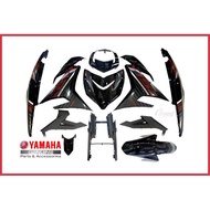 Yamaha Y15ZR Ysuku V1 Body Cover Set &amp; Sticker (Hitam First Model) HLY