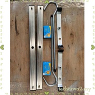 [TachiuwadaMY] Ladder Roof Clamps for Car with Padlocks Ladder Holder Secure Portable Easy to Carry 